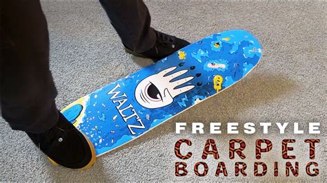 10 Freestyle Carpet Skateboard Tricks for Self Quarantine - YouTube