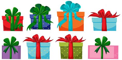 Christmas Gifts Clip Art, Christmas Presents Clipart, Christmas Gift Boxes Clipart, Digital ...