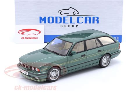 Modelcar Group 1:18 BMW Alpina B10 4.6 Touring (E34) 1991 dark green metallic MCG18331 model car ...