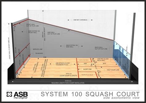 ASB Squash Courts - ASB System100