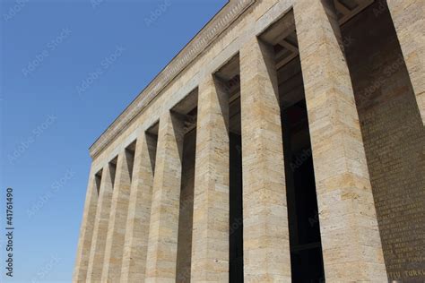 mausoleum of ataturk founder of turkey Stock Photo | Adobe Stock