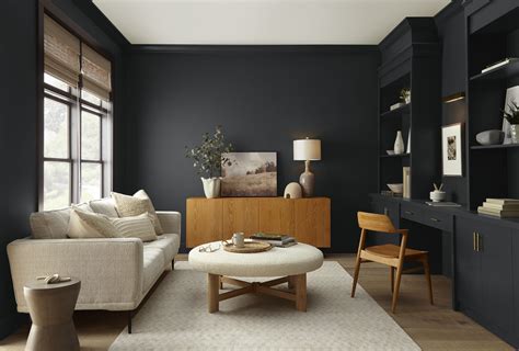 Behr’s Color of the Year 2024 Proves that Black Is the Perfect Neutral