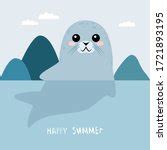 Cartoon Grey Seal Vector Clipart image - Free stock photo - Public Domain photo - CC0 Images
