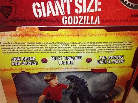 Kaiju Battle: Giant Size Godzilla 2014 Package Gives Hints At Origin, More Pics