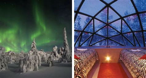 Finland igloo hotel Kakslauttanen Offers Panoramic Views Of The ...