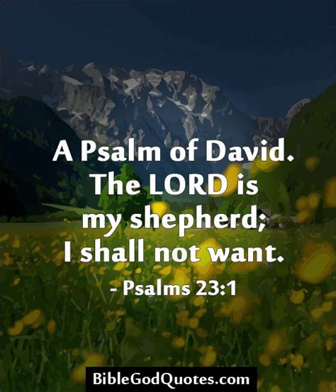 A Psalm of David « Bible and God Quotes | Psalms, Quotes about god, Bible