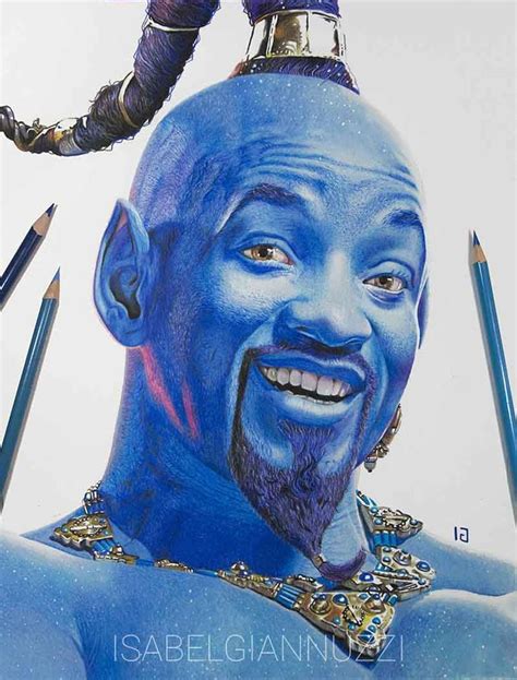 DRAWING WILL SMITH as Aladdin’s Genie Disney | Disney drawings, Will ...