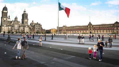 Remodelación de la Plaza de la Constitución (El Zócalo) en la Ciudad de México por LUCIO MUNIAIN ...