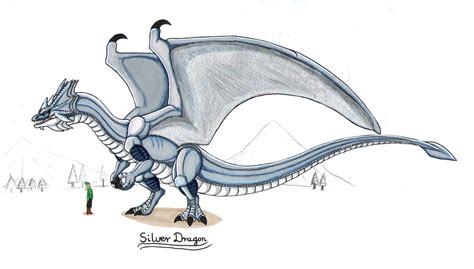 Silver Dragon by Lord-Lavrahtheen on DeviantArt