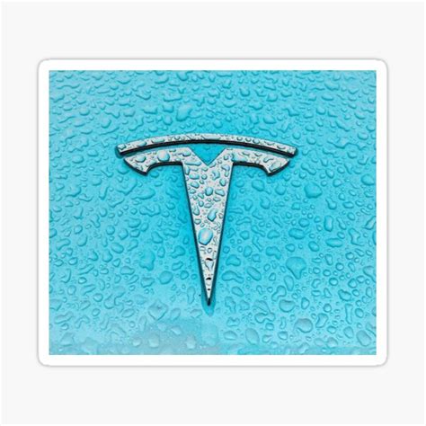 "Tesla logo" Sticker for Sale by TeslaMotion | Redbubble