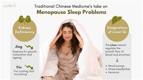 Menopause Sleep Problems Natural Remedies - TCM Guide: GinSen