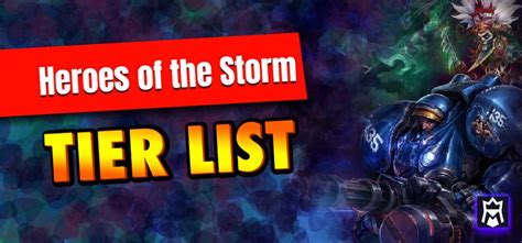 Heroes of the Storm Tier List - Best HotS Heroes - MetaTierList