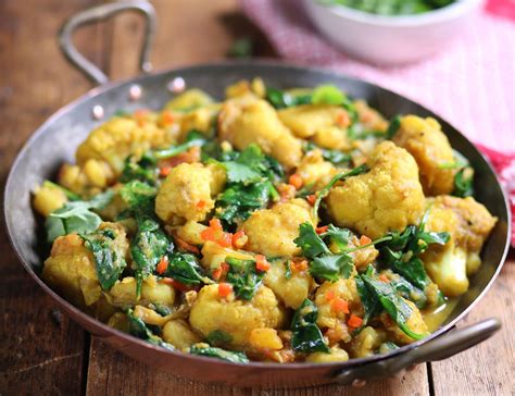 Cauliflower, Potato & Spinach Curry Recipe | Abel & Cole