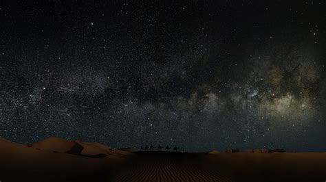 1366x768 Resolution Sahara Desert in Scenery Night 1366x768 Resolution Wallpaper - Wallpapers Den