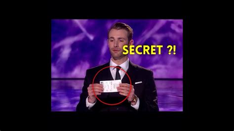 Bgt 2016 Magician Richard Jones REVEALED ? - YouTube