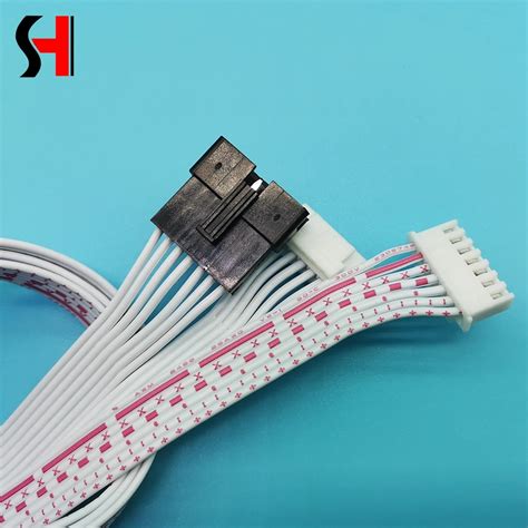 Ribbon Electric Cable Assembly Black Jst Sm Wire Harness China 7pin ...