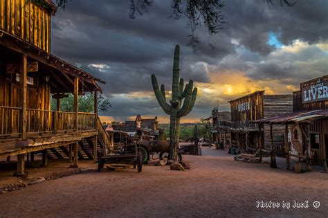 A view of Goldfield Ghost Town | Shutterbug