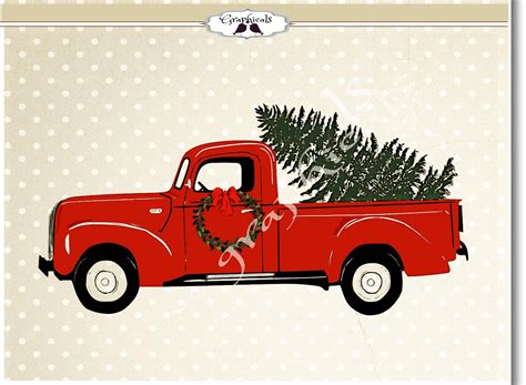 Printable Red Truck Christmas - Printable Word Searches