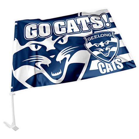 Geelong Cats Car Flag - Geelong Cats Merchandise - NRL Merchandise ...