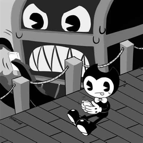 Bendy in Nightmare Run | Bendy and the ink machine, Ink, Fan art