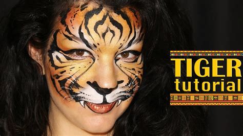 Easy Tiger Makeup Tutorial | Saubhaya Makeup