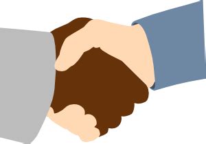 Handshake Clip Art at Clker.com - vector clip art online, royalty free & public domain