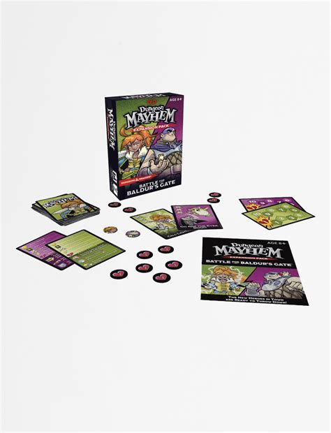 D&D Dungeon Mayhem Expansion Pack – Battle For Baldur’s Gate – Poku.no