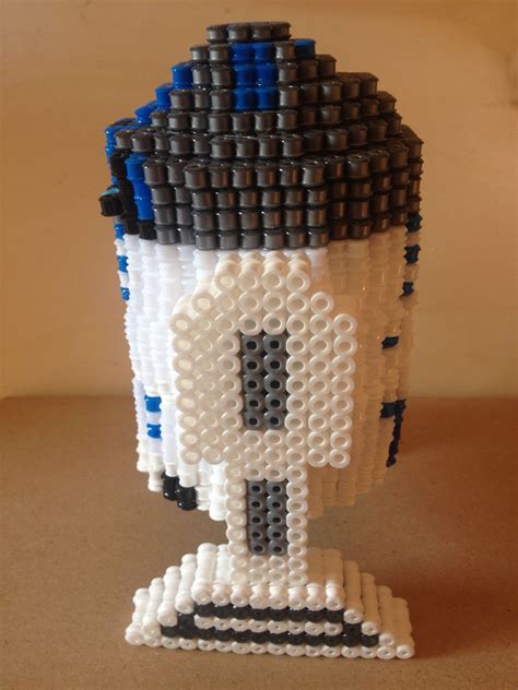 hama beads Foto para la plantilla de R2-D2.STAR WARS..( foto.4 ) | Hama ...