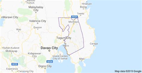 Compostela Davao De Oro Map