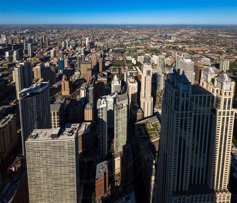 Aerial View Of Chicago Free Stock Photo - Public Domain Pictures