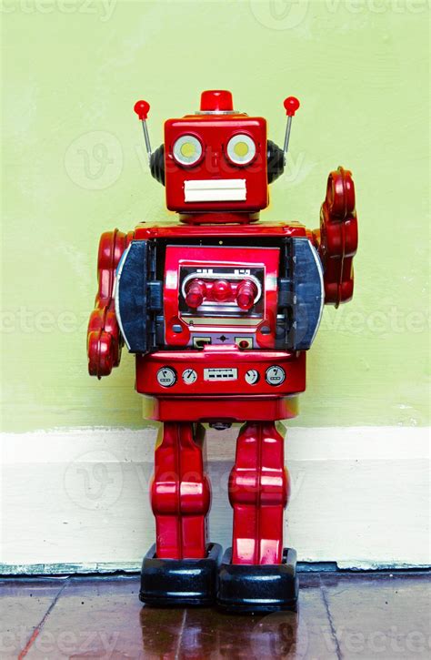 red robot 737719 Stock Photo at Vecteezy