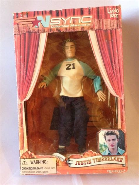 Vintage Justin Timberlake nsync 01510 marionette by Dollsnbits