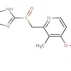 STRUCTURE OF LANSOPRAZOLE | Download Scientific Diagram