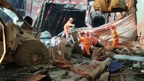 4 killed after highway tunnel collapses in SW China - CGTN