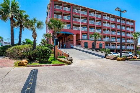 Quality Inn & Suites Beachfront - Galveston Beach, Galveston, Texas, United States booking and map.