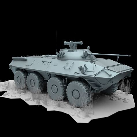 3d max btr 90 btr90 fighting vehicle