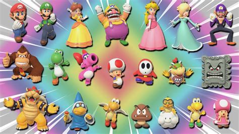 Mario Party Superstars All Characters explained! 100% Encyclopedia PART ...