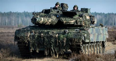 The Latest Model of the Leopard 2 Is Among the Most Strongly-Armored ...