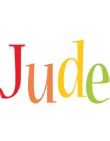 Jude Logo | Name Logo Generator - Smoothie, Summer, Birthday, Kiddo, Colors Style