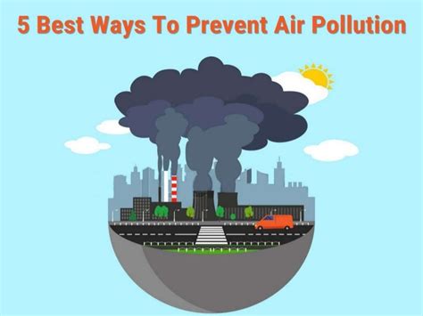 5 Best Ways To Prevent Air Pollution