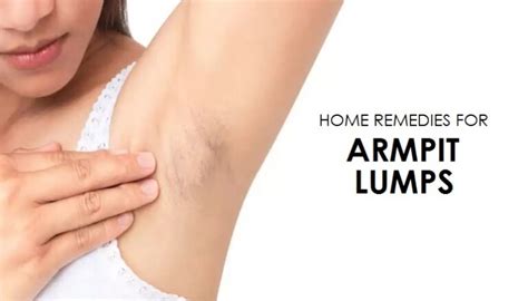 Home Remedies for Armpit Lumps - Enjoy