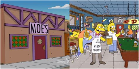 The Simpsons: 10 Hidden Details You Missed About Moe's Tavern