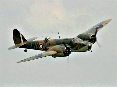 Bristol Blenheim Mk IV' Light Bomber RAF of WW II in flight, 2015 | Bristol blenheim, Vintage ...