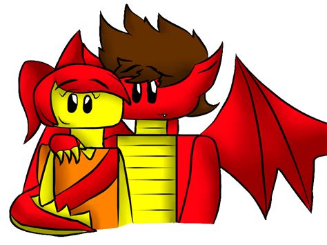 Ninjago Dragons: Kai and Skylor by Laura10211 on DeviantArt