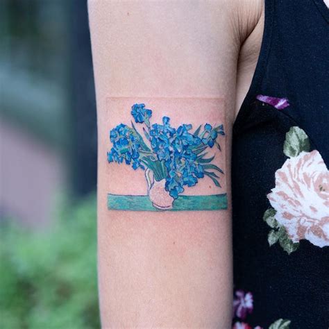 Van Gogh - irises | Iris tattoo, Van gogh irises, Tattoos