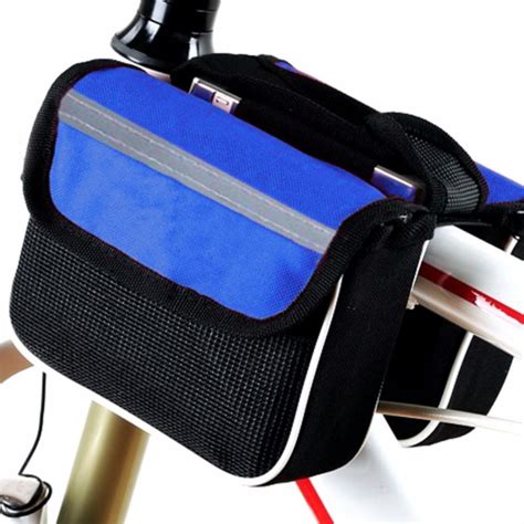 Mountain Bike Bicycle Frame Tube Bag Bicycle Accessories Cycling Pouch Bags Sport Cycling ...