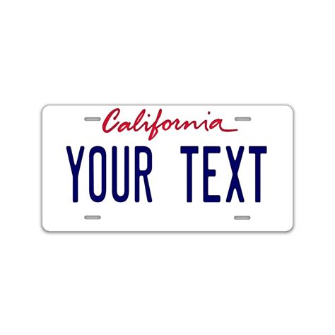 Custom California Plate | goodlife customs