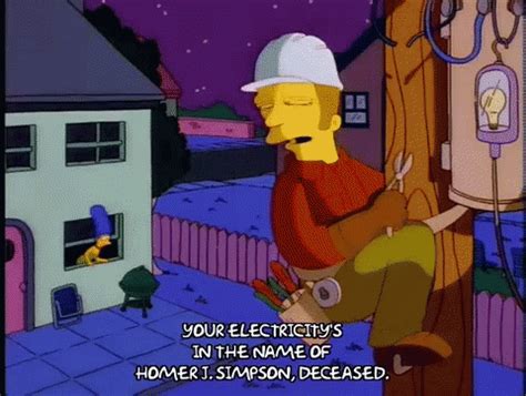 No Power Power Outage GIF - NoPower PowerOutage Simpsons - Discover ...