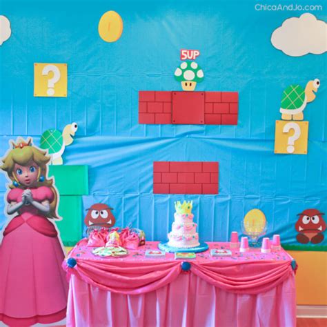 princess peach mario bros pinata Mario Bros birthday party Princess Peach party supplies ...