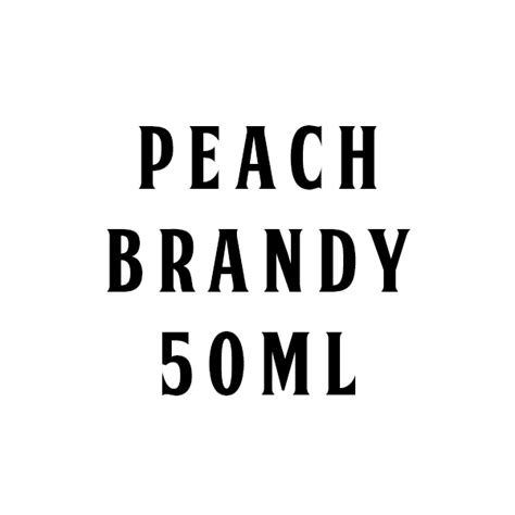 50ml - Peach Brandy - Sharptop Distilling Co.